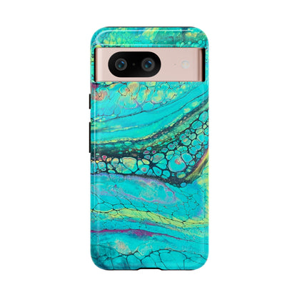 Green Abstract Art Phone Case