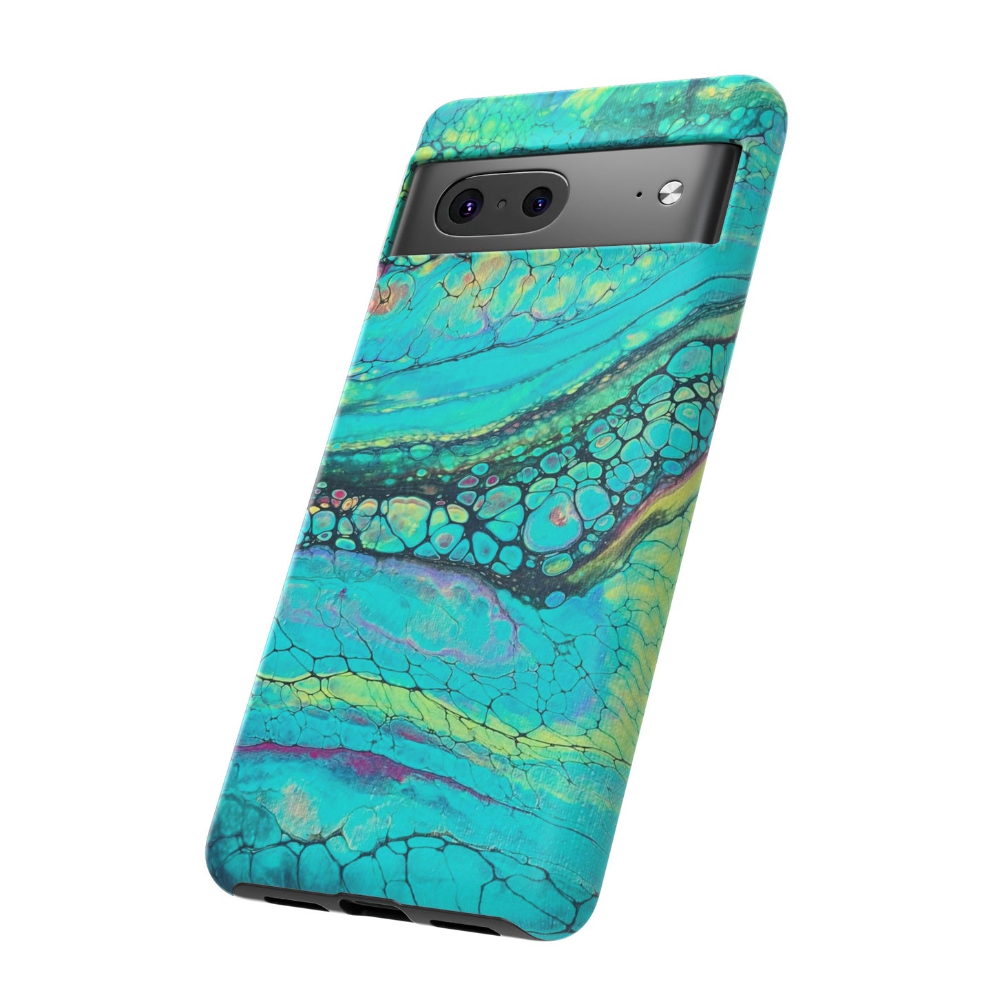 Green Abstract Art Phone Case