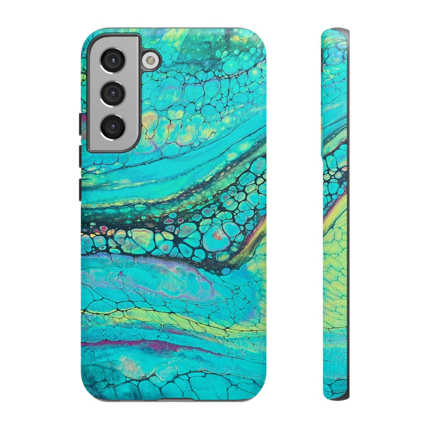 Green Abstract Art Phone Case