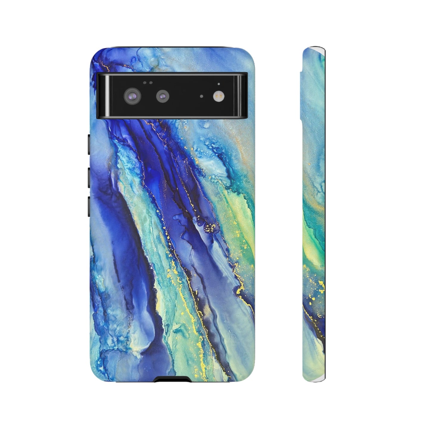 Green Abstract Art Phone Case