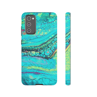 Green Abstract Art Phone Case