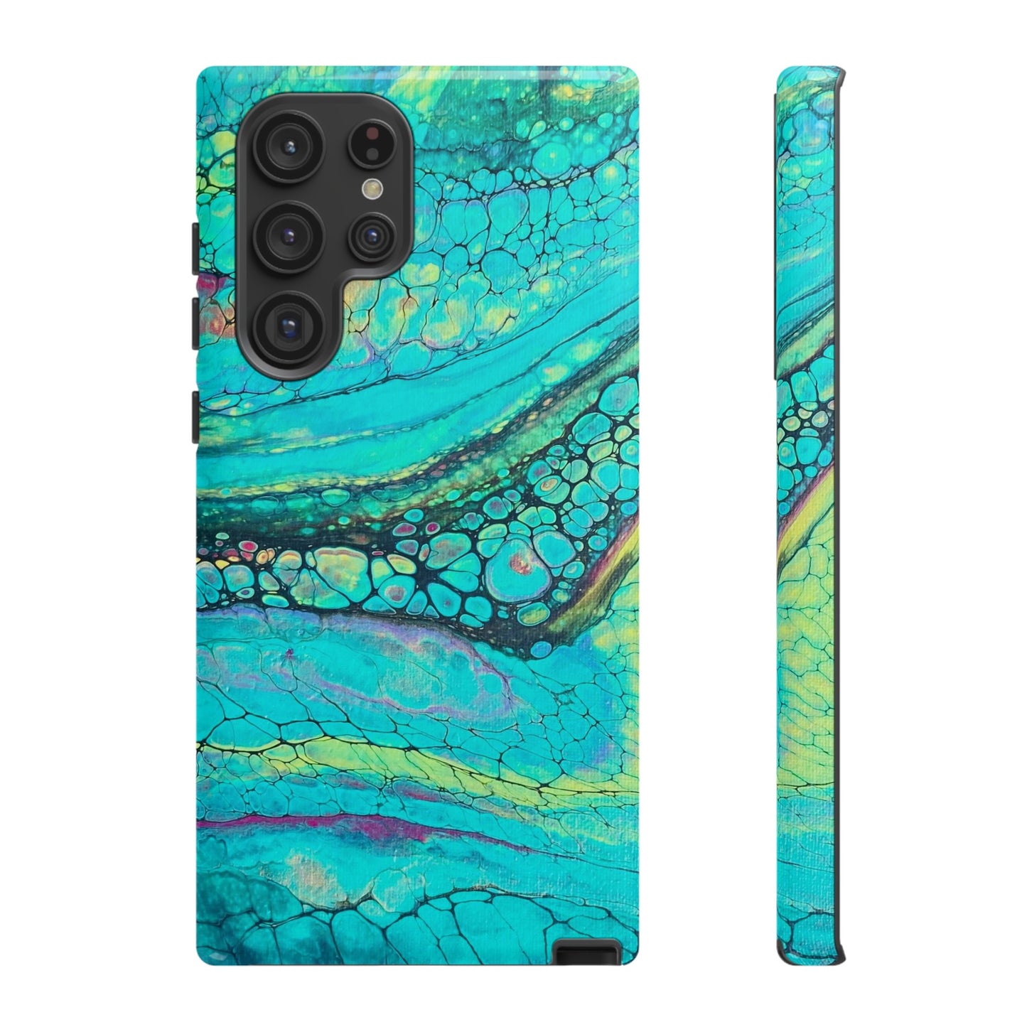 Green Abstract Art Phone Case