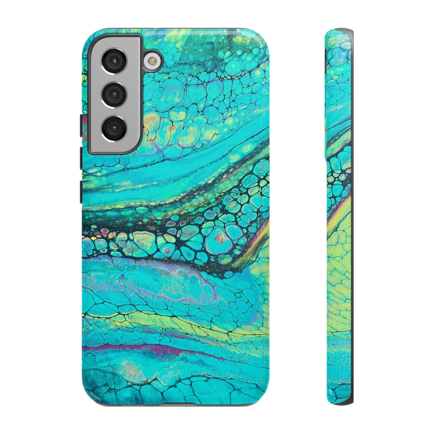 Green Abstract Art Phone Case