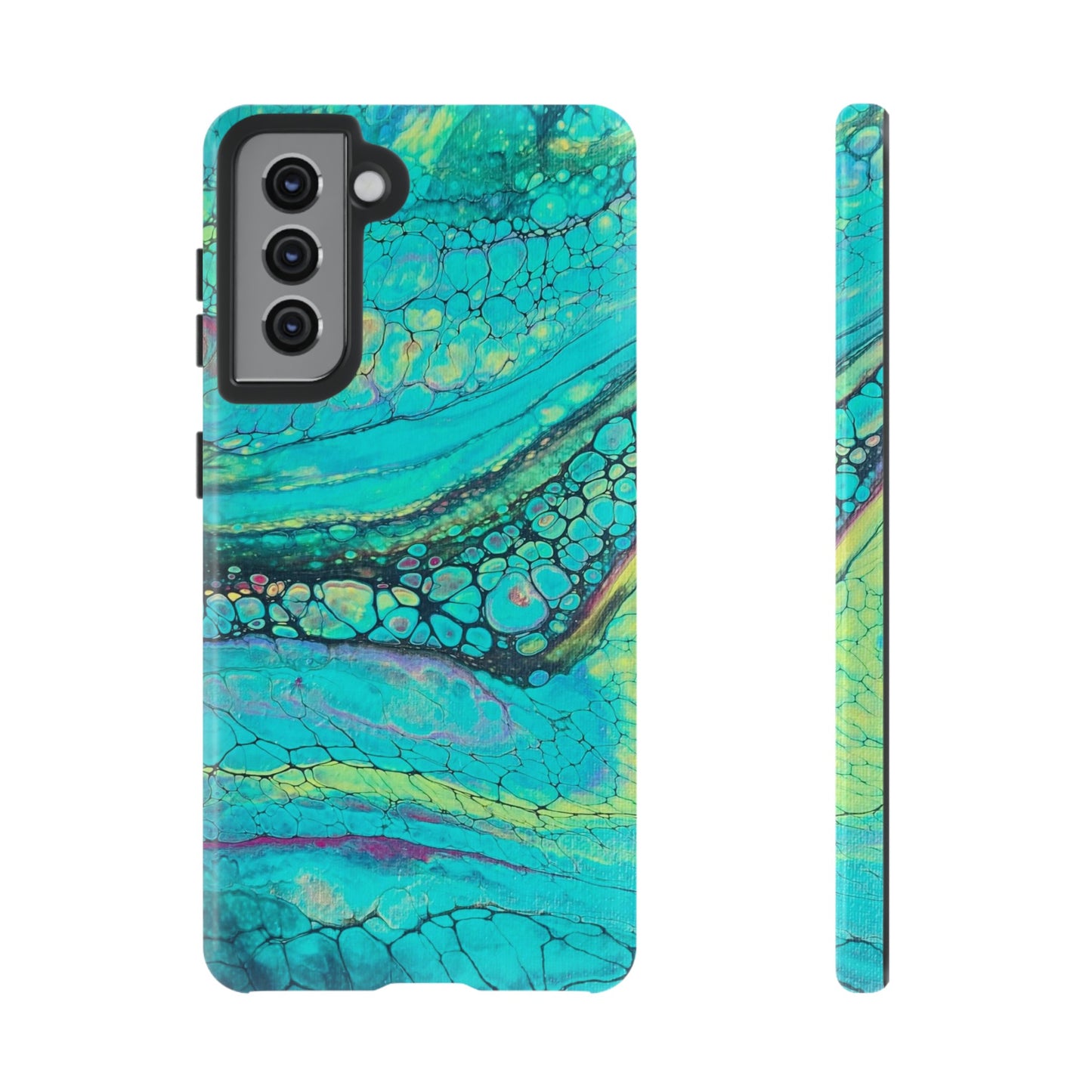 Green Abstract Art Phone Case