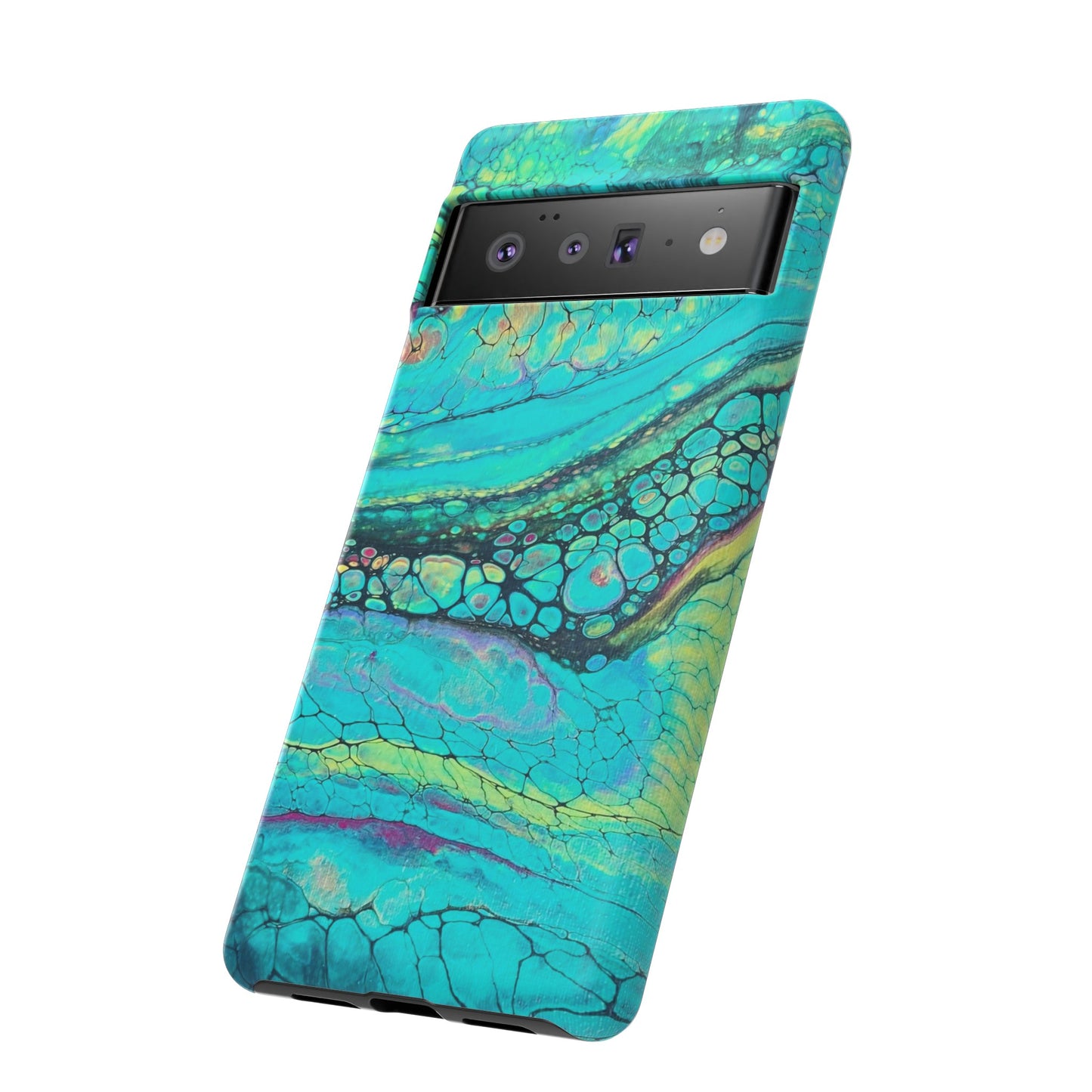 Green Abstract Art Phone Case