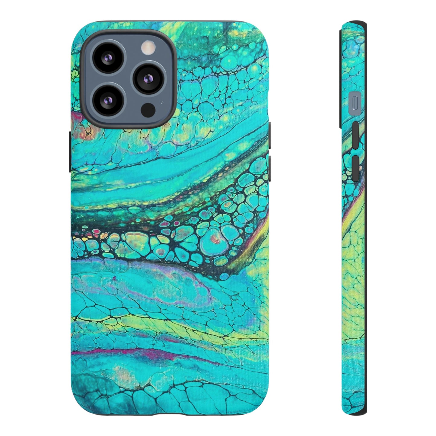 Green Abstract Art Phone Case