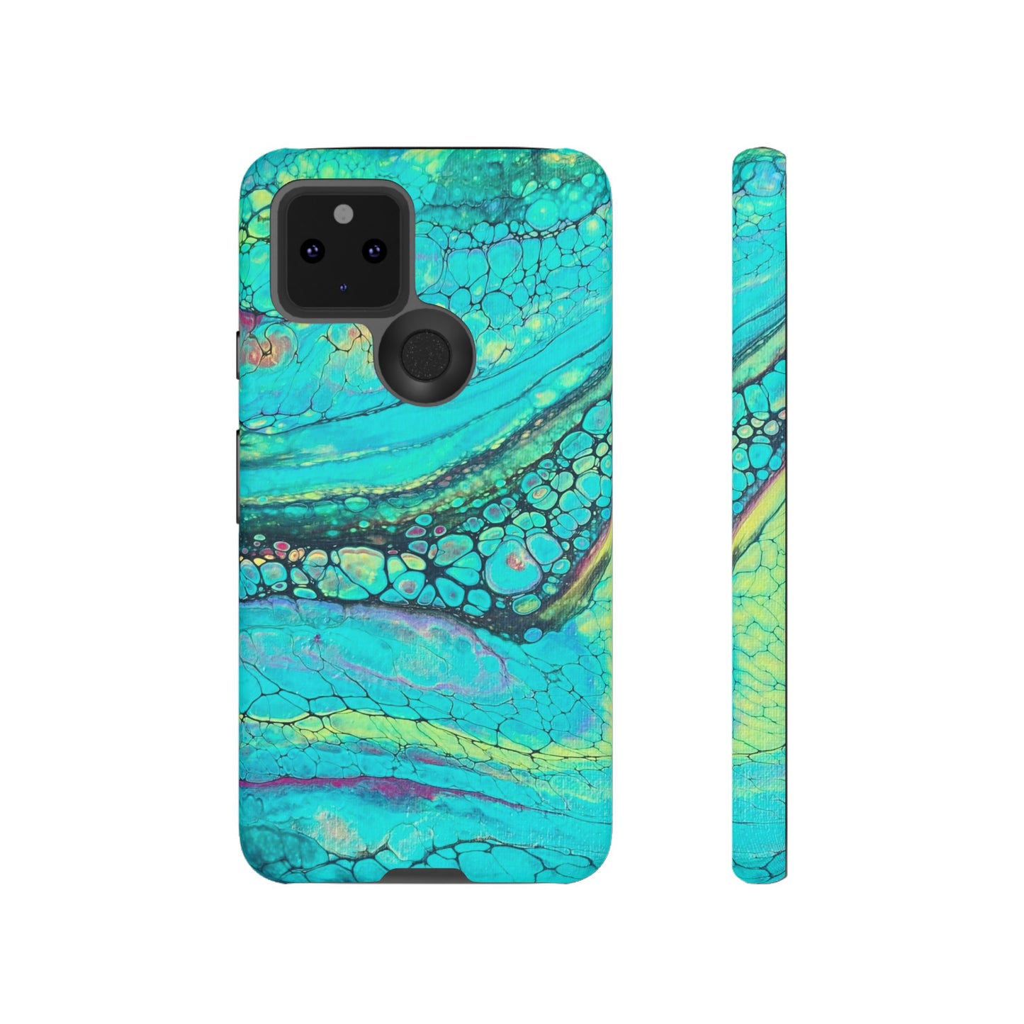 Green Abstract Art Phone Case