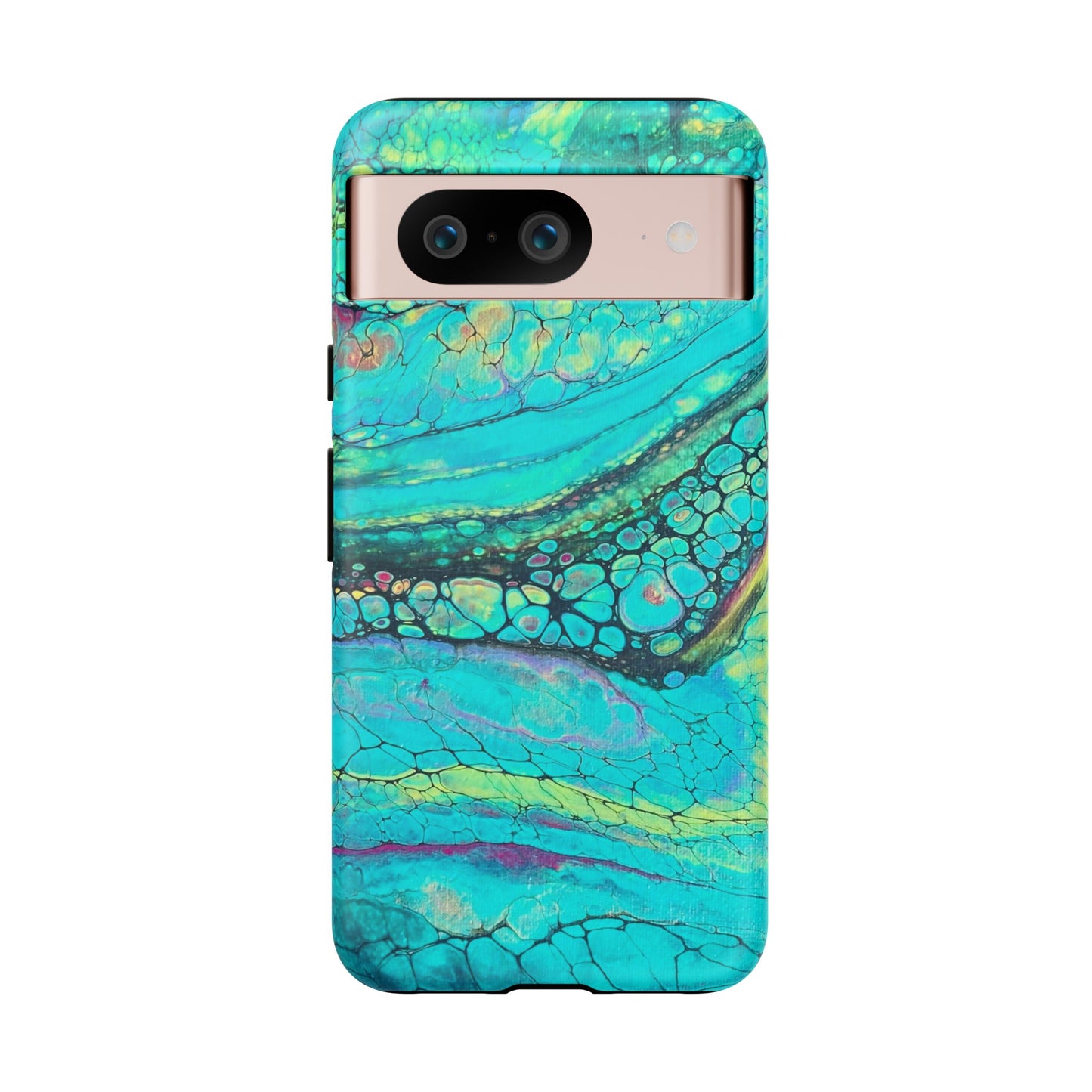 Green Abstract Art Phone Case