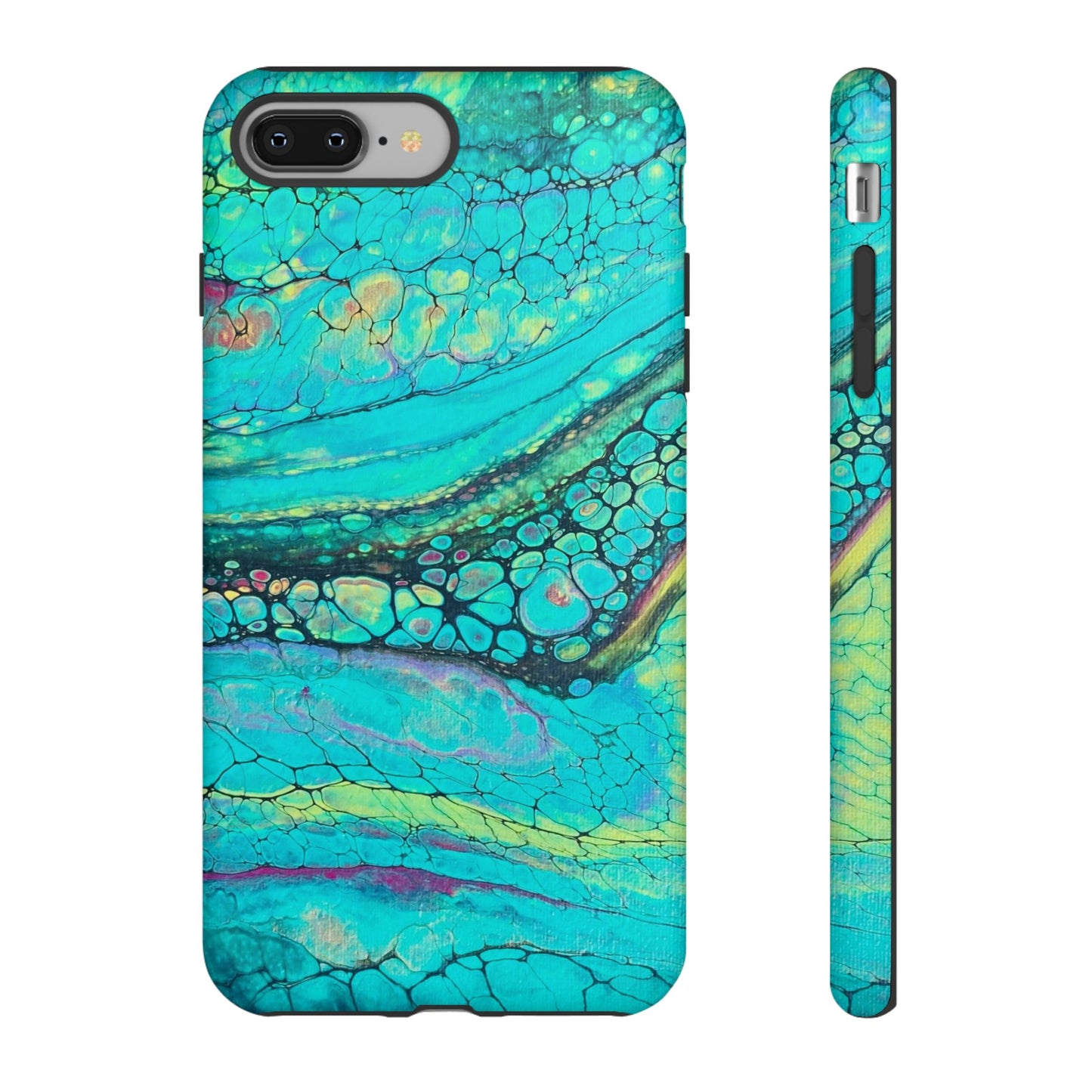 Green Abstract Art Phone Case