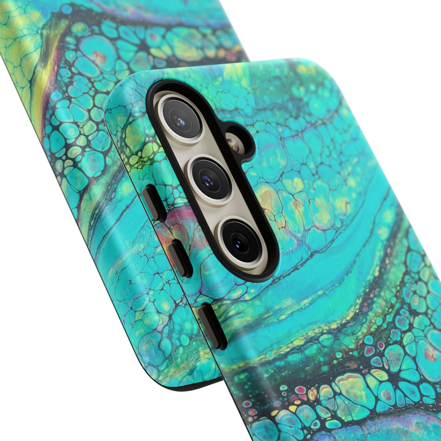 Green Abstract Art Phone Case