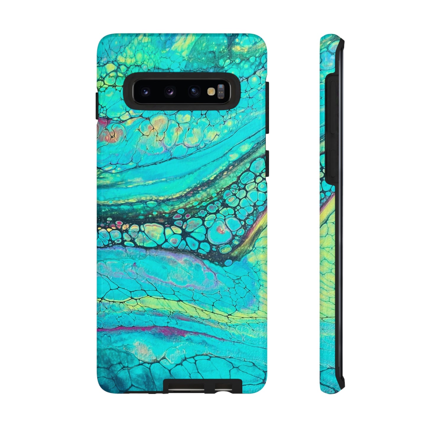 Green Abstract Art Phone Case