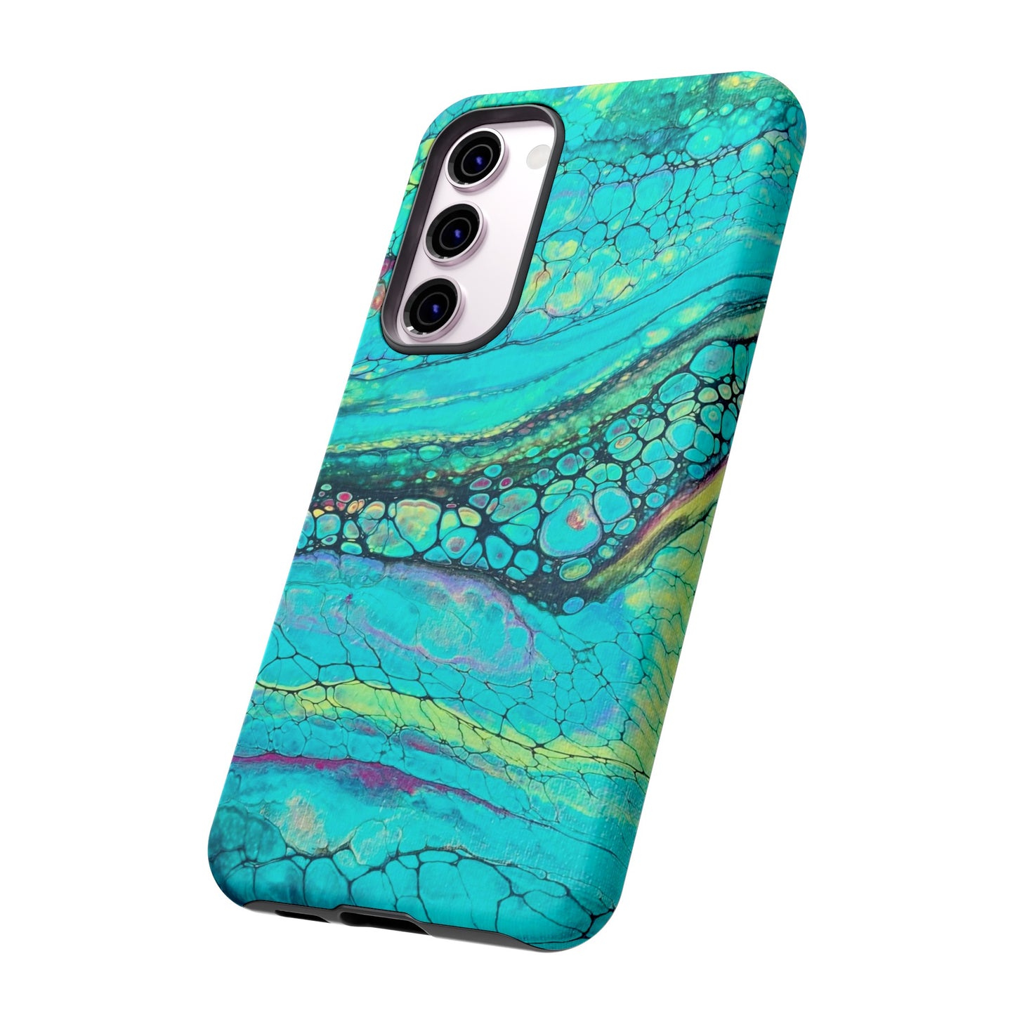 Green Abstract Art Phone Case