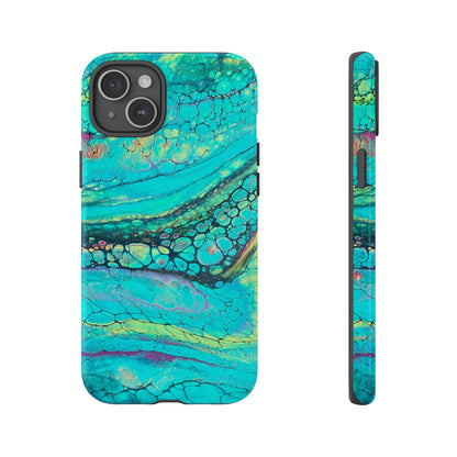 Green Abstract Art Phone Case