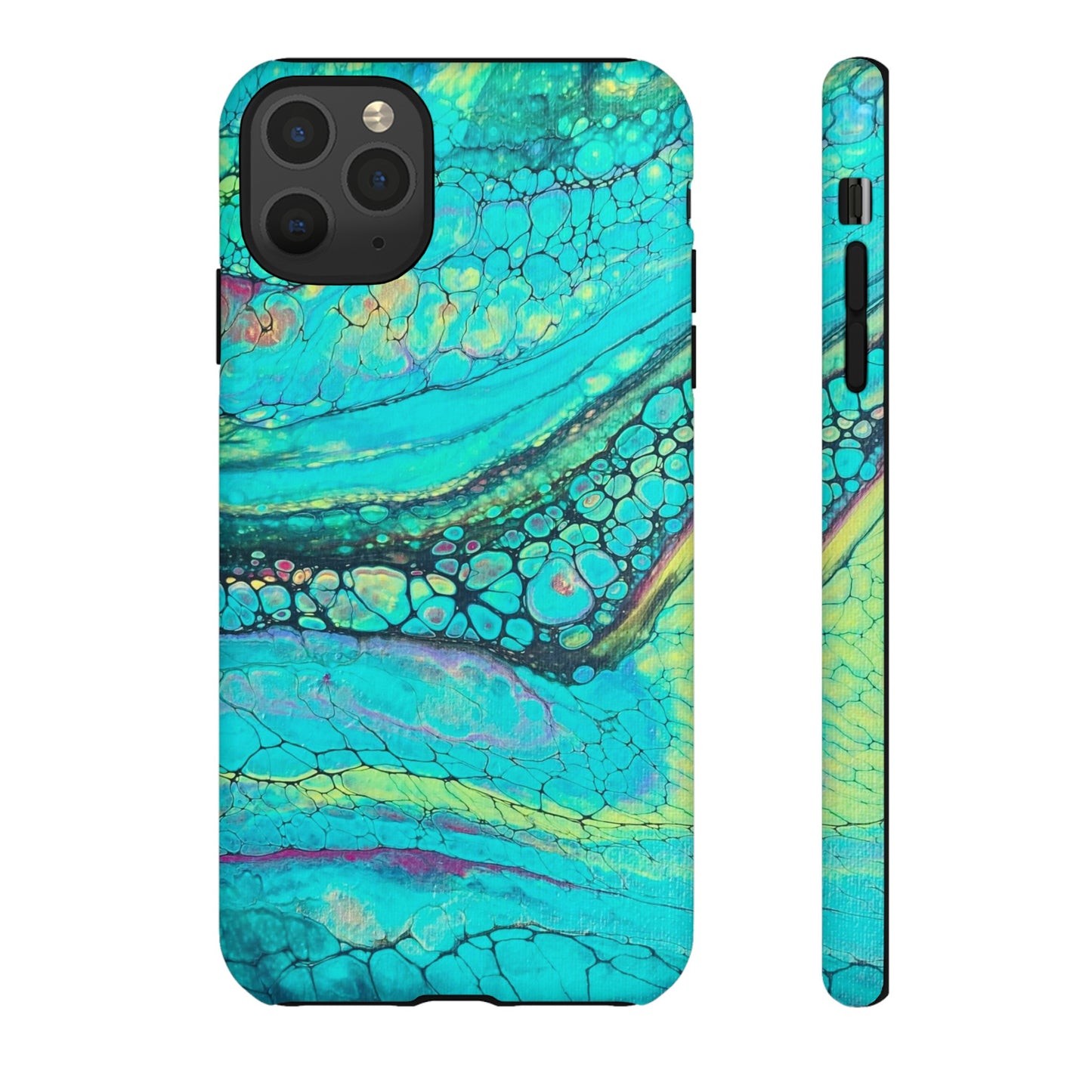 Green Abstract Art Phone Case