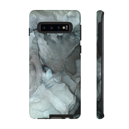 Smokey Black Abstract Art Phone Case