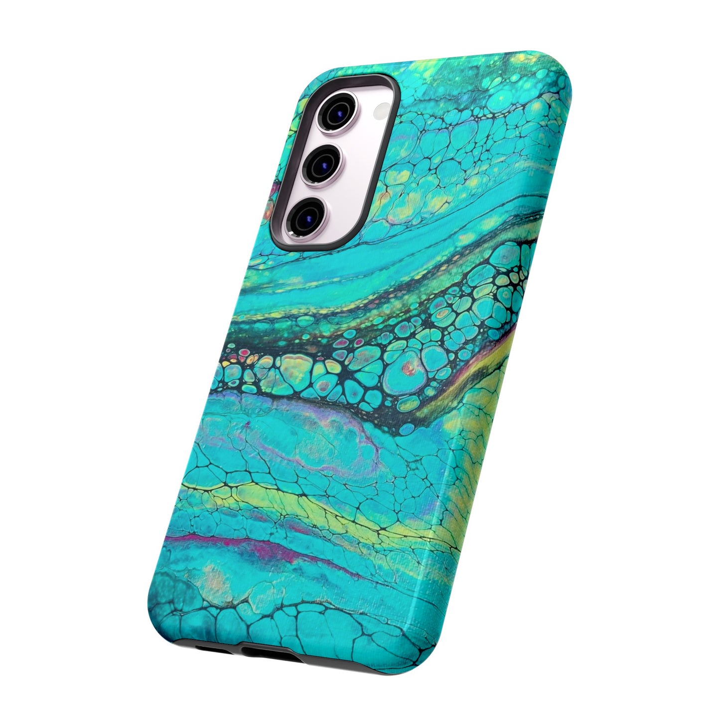 Green Abstract Art Phone Case