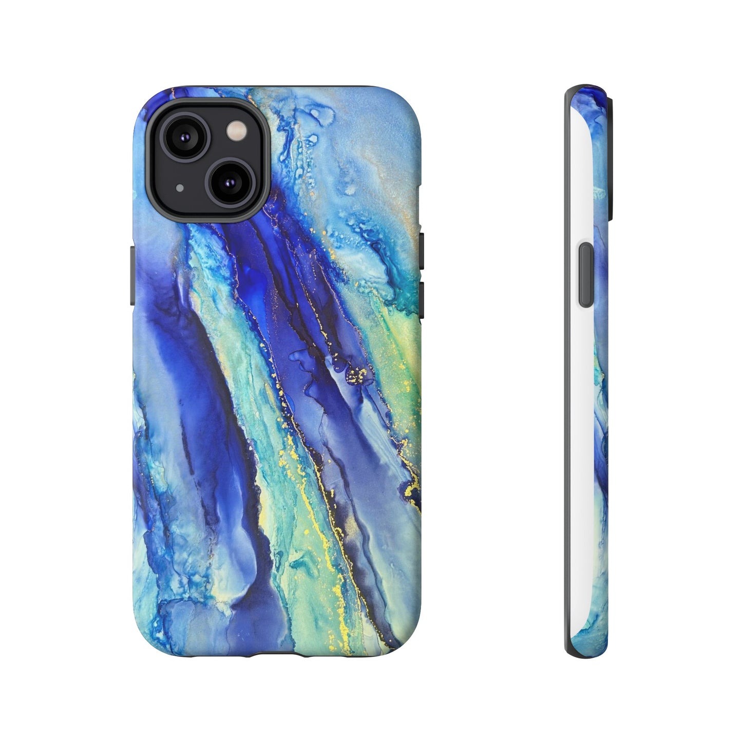 Green Abstract Art Phone Case