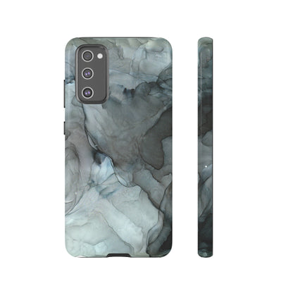 Smokey Black Abstract Art Phone Case