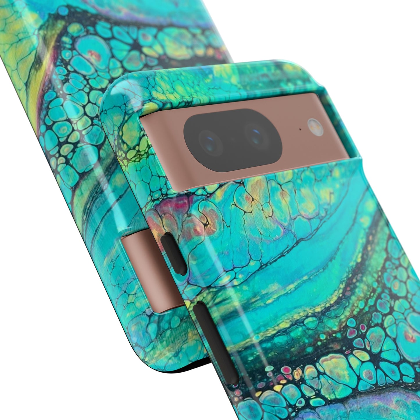 Green Abstract Art Phone Case