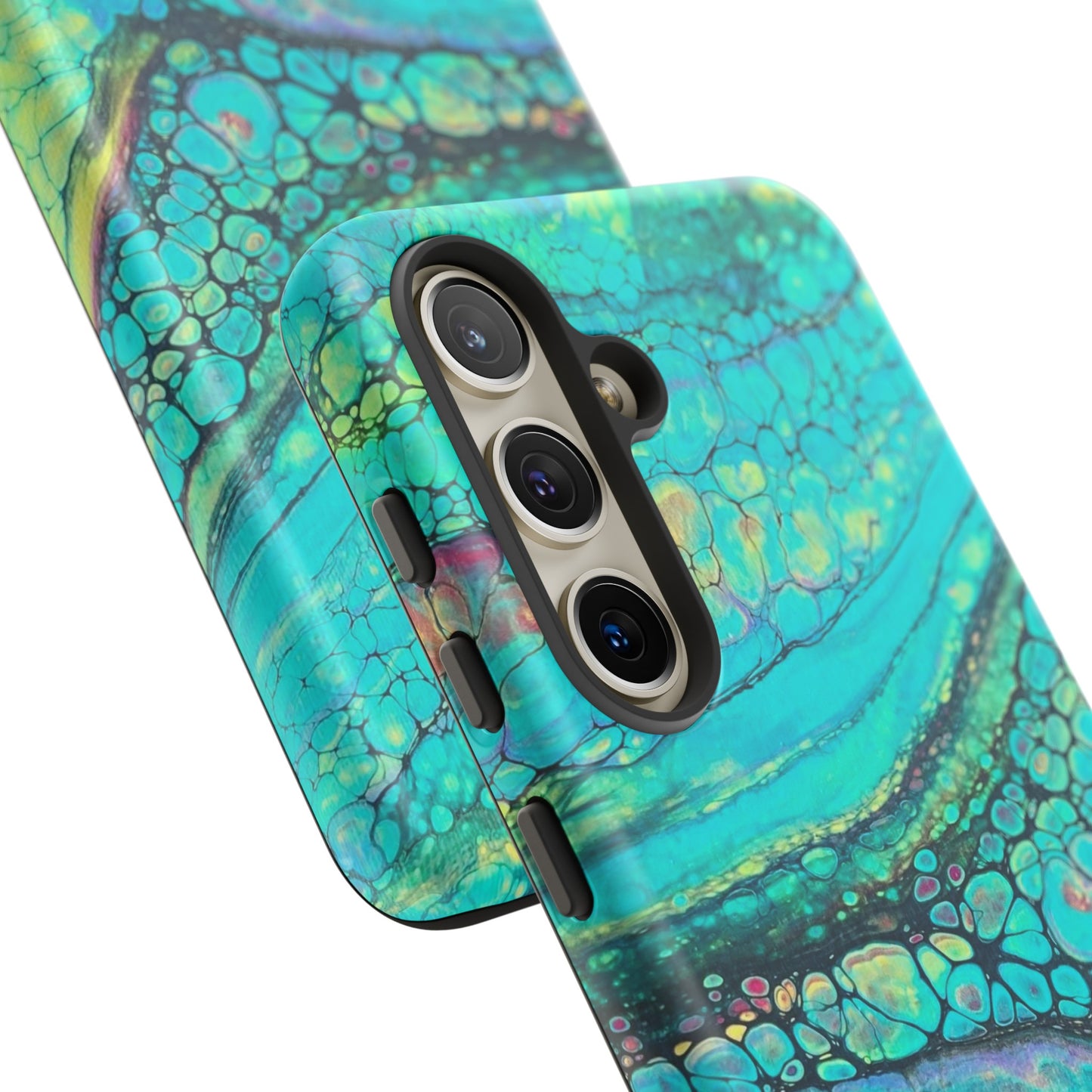 Green Abstract Art Phone Case