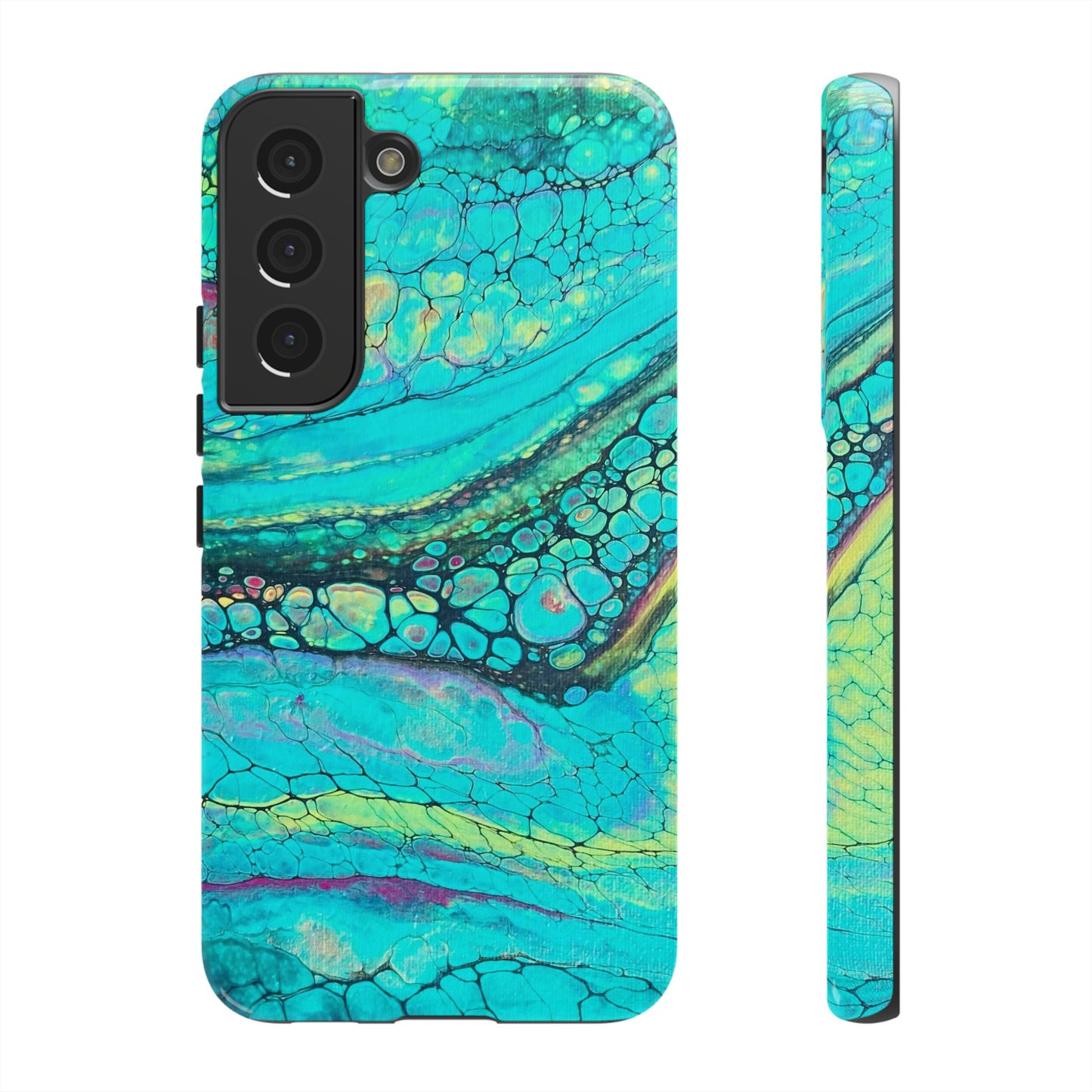 Green Abstract Art Phone Case