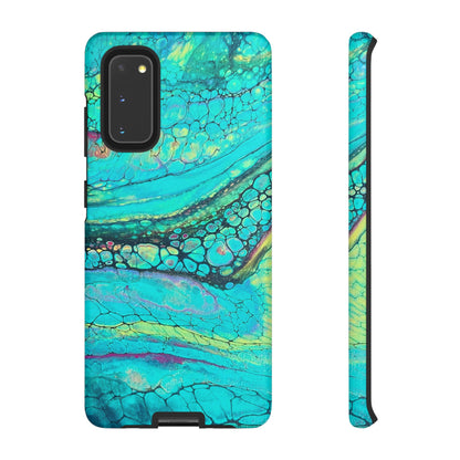 Green Abstract Art Phone Case