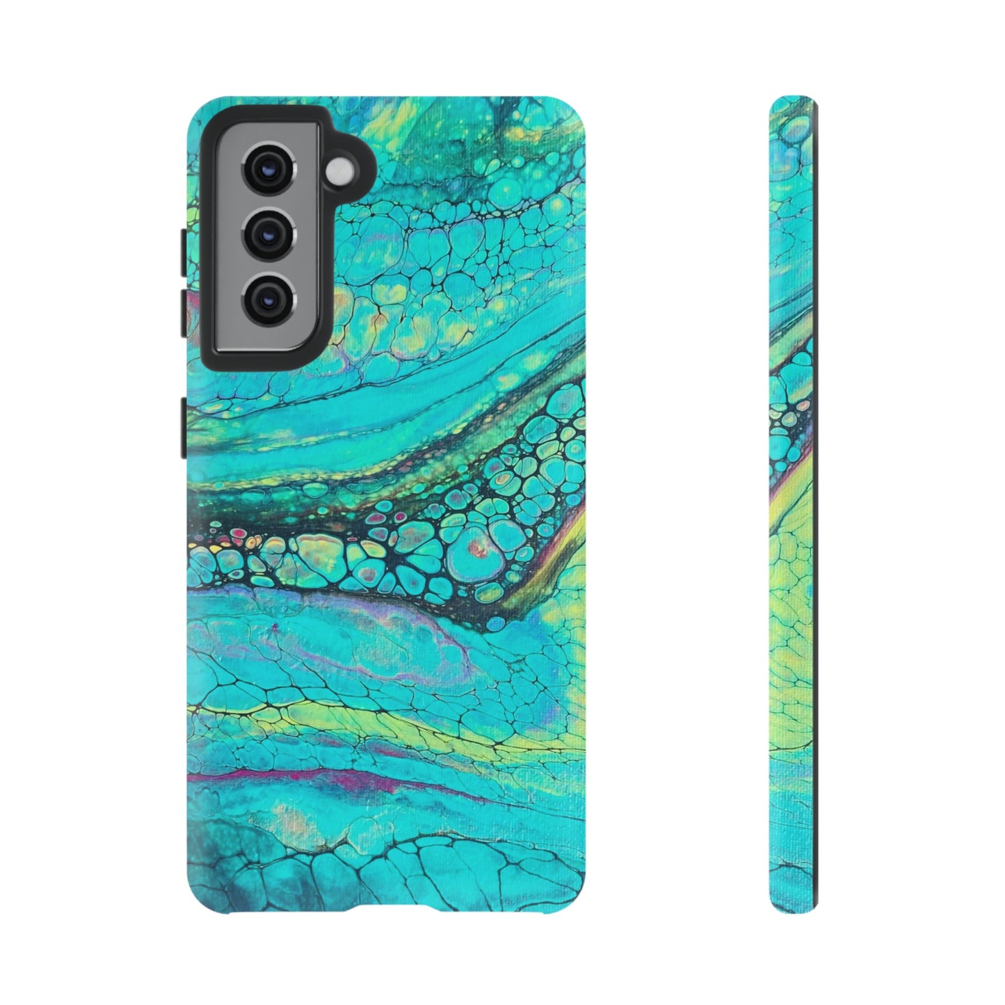 Green Abstract Art Phone Case