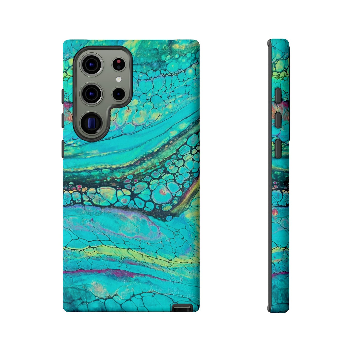 Green Abstract Art Phone Case