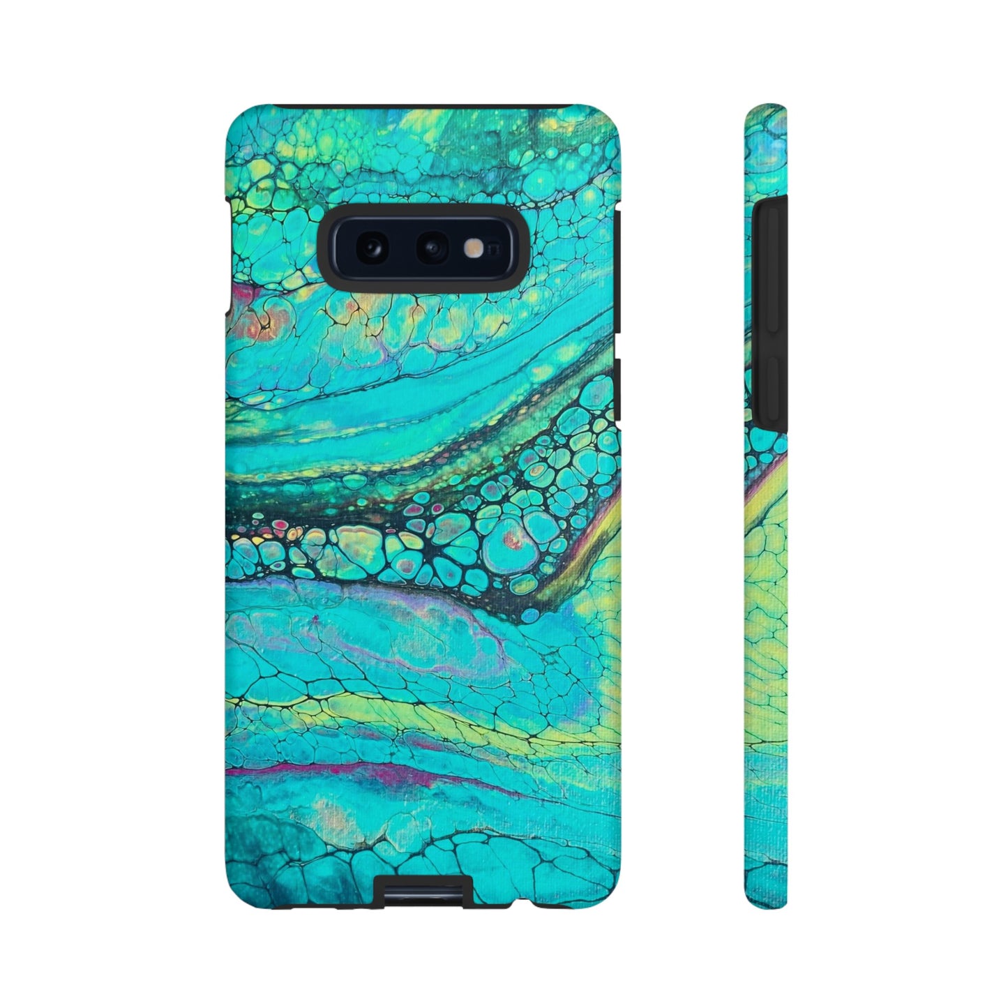 Green Abstract Art Phone Case