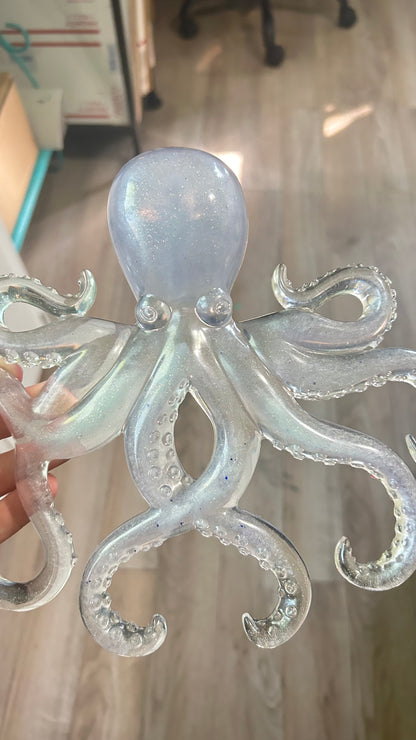 Octopus Wall Decor - Translucent Purple