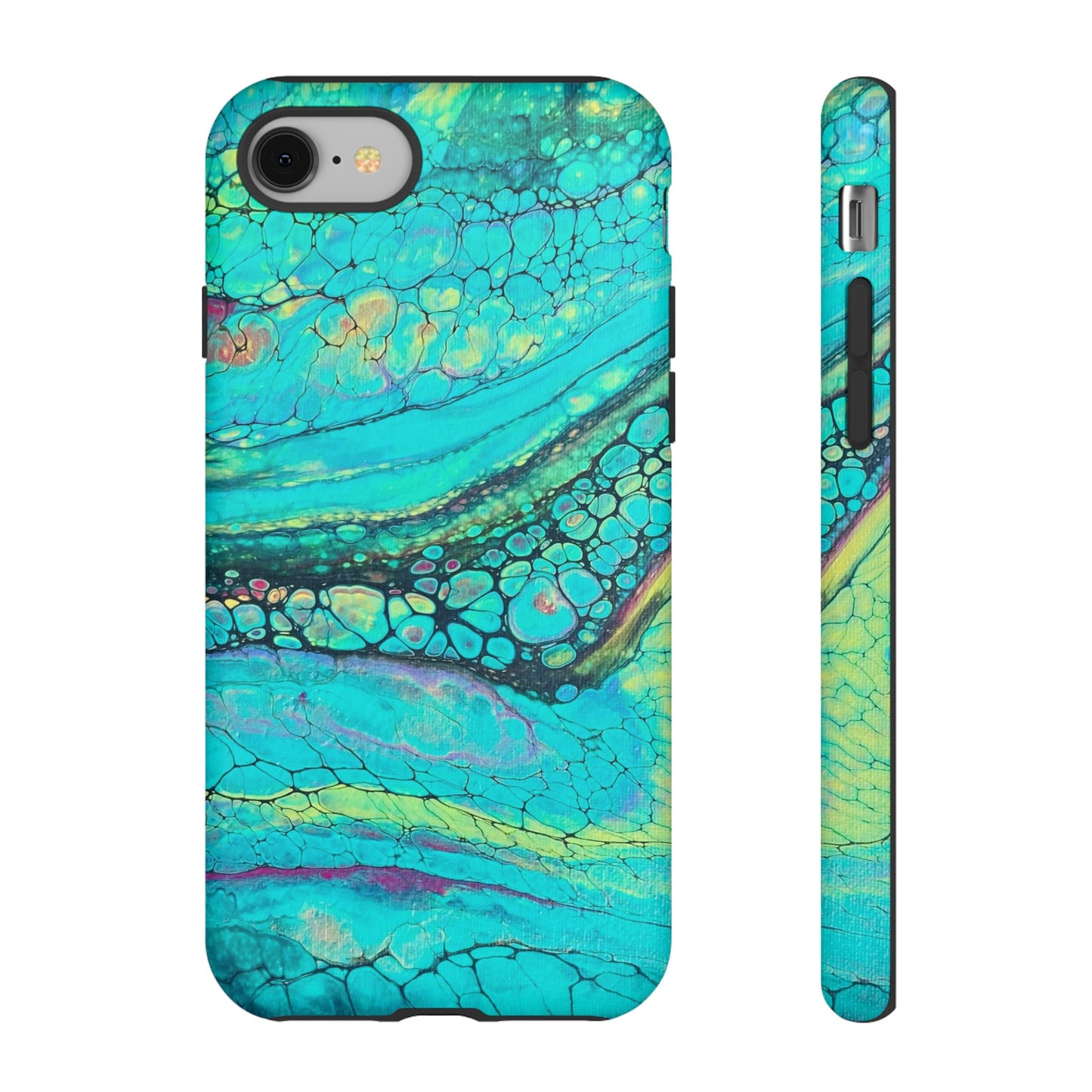 Green Abstract Art Phone Case