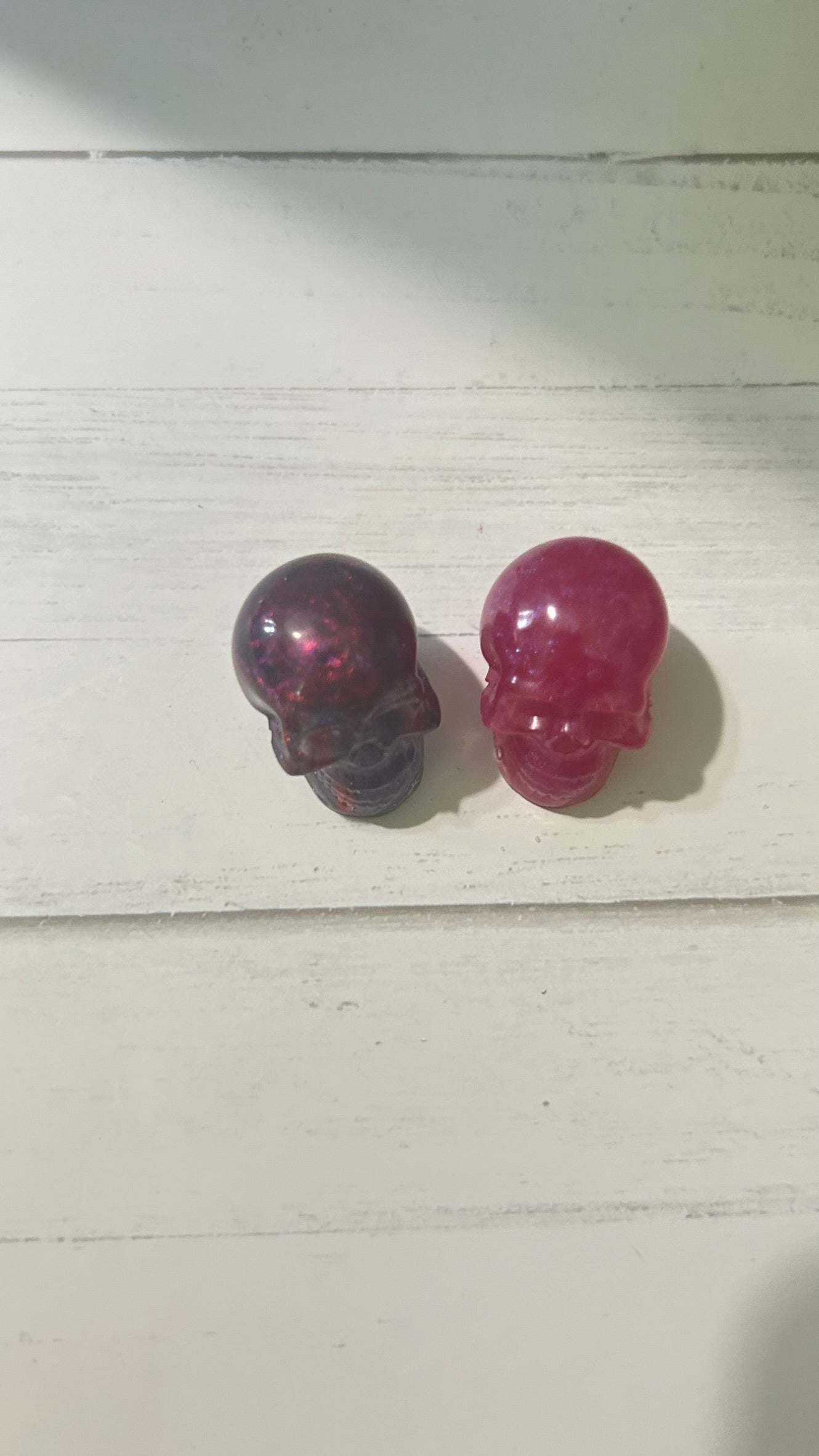 Pink and Purple Tiny Skulls