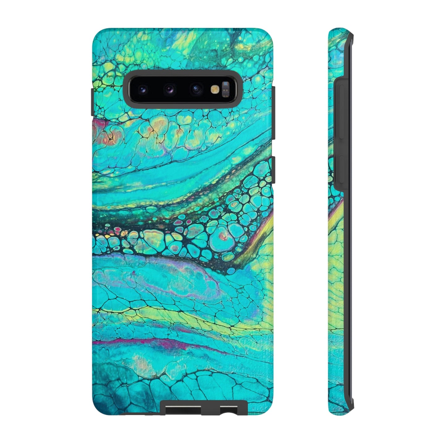 Green Abstract Art Phone Case