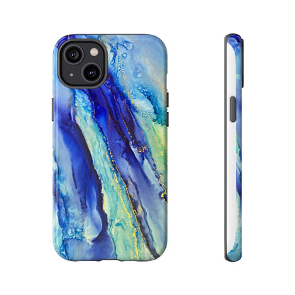 Green Abstract Art Phone Case