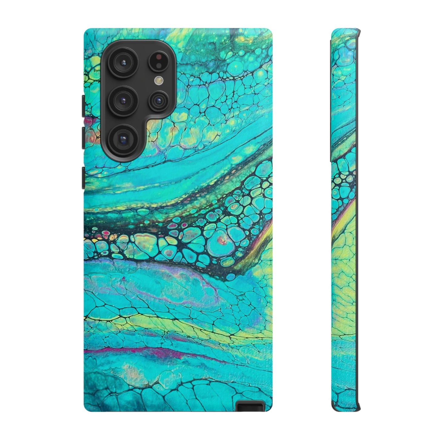 Green Abstract Art Phone Case