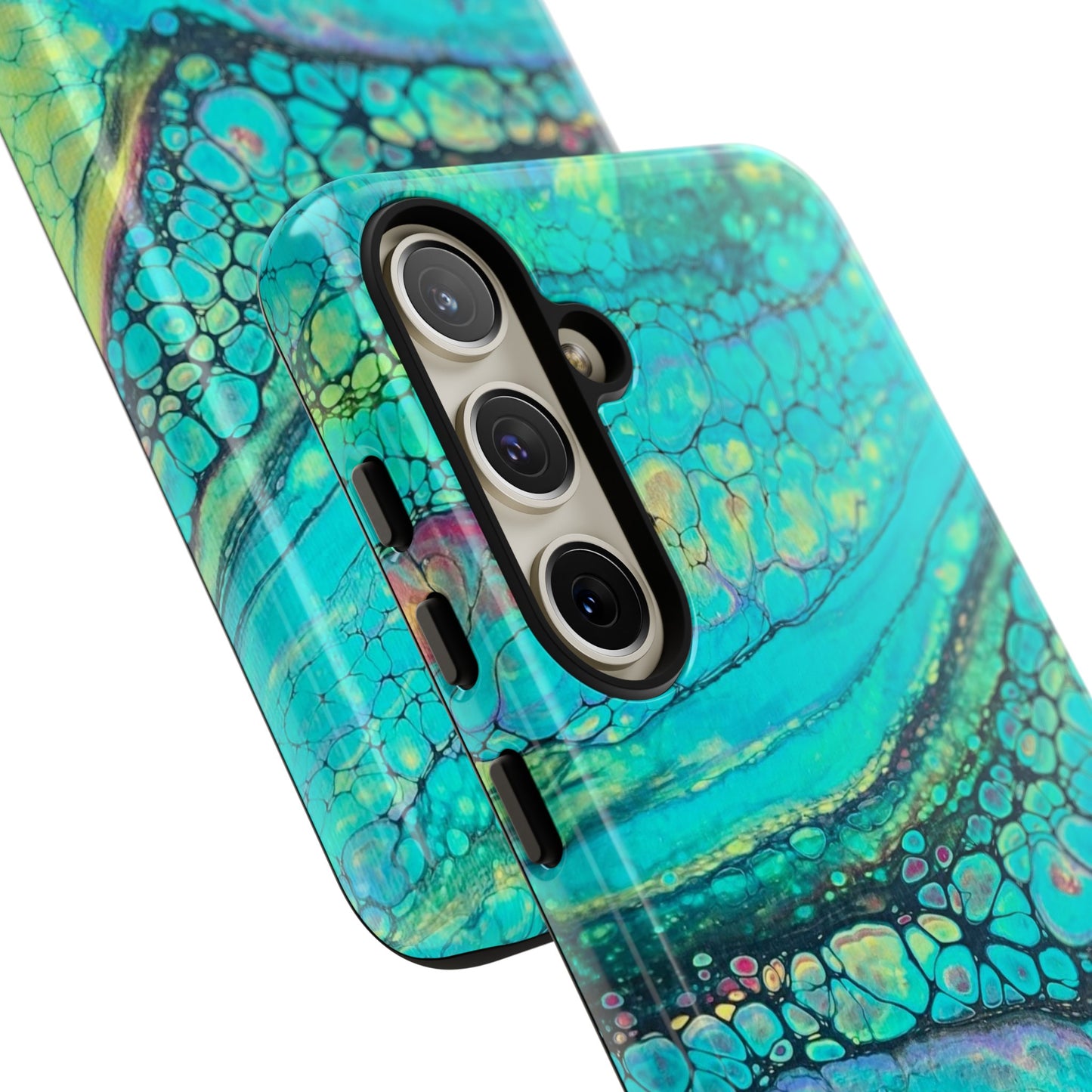 Green Abstract Art Phone Case