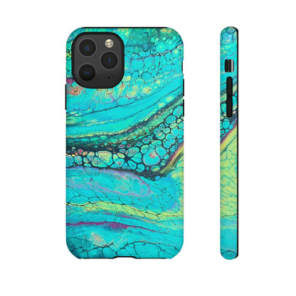 Green Abstract Art Phone Case