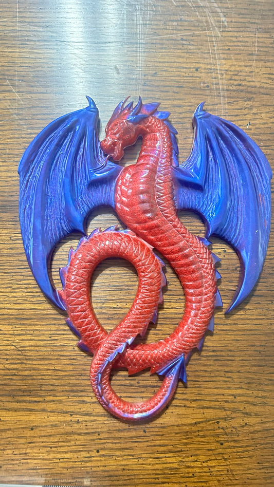 Dragon Wall Decor - Red