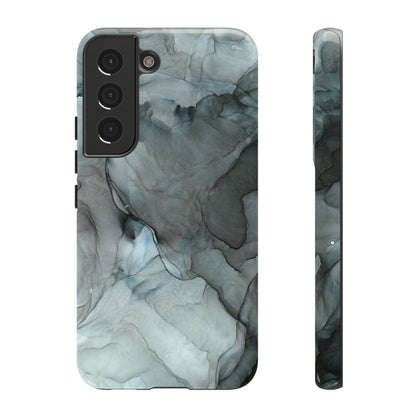 Smokey Black Abstract Art Phone Case