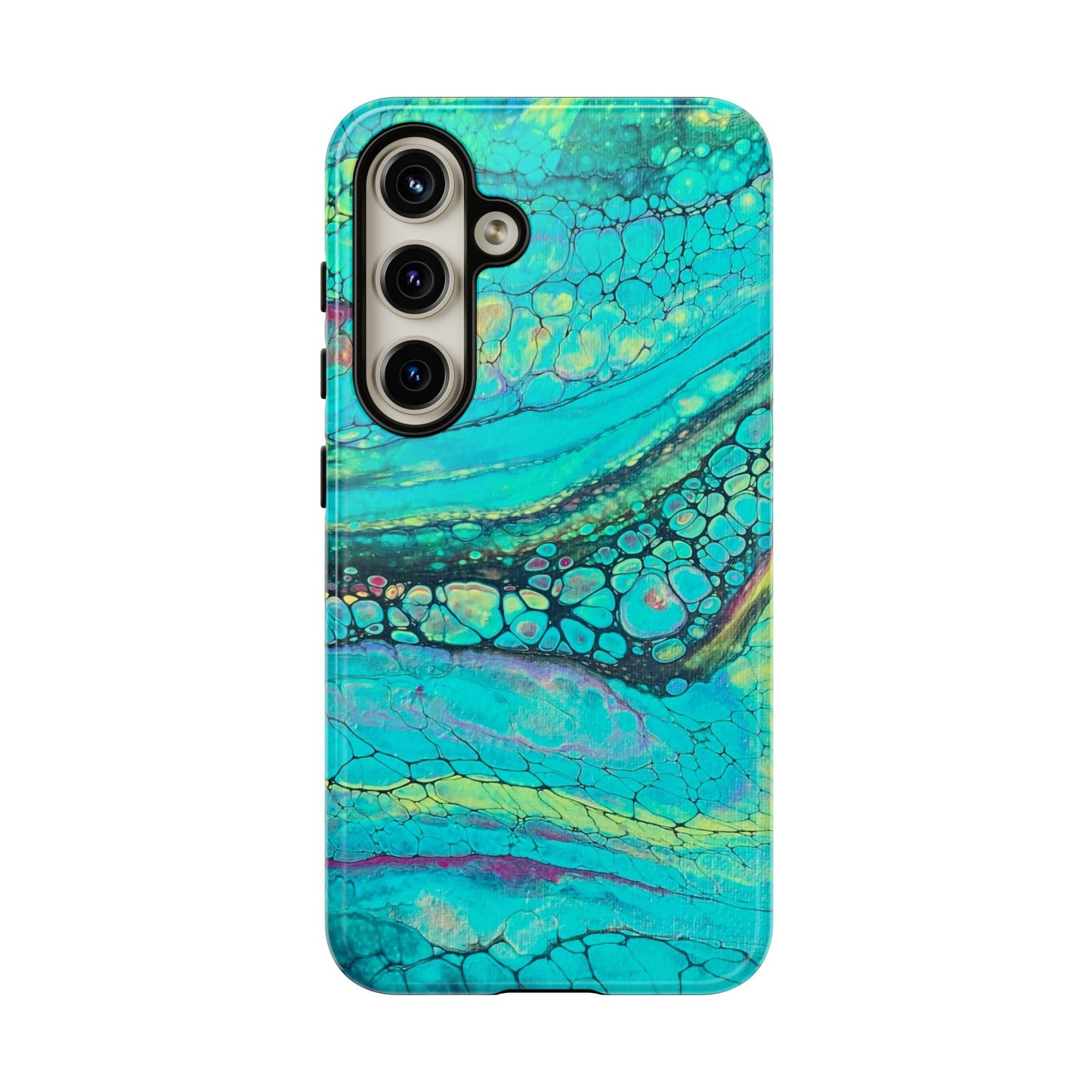 Green Abstract Art Phone Case