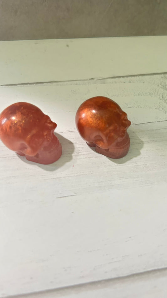 Red/Orange Tiny Skulls
