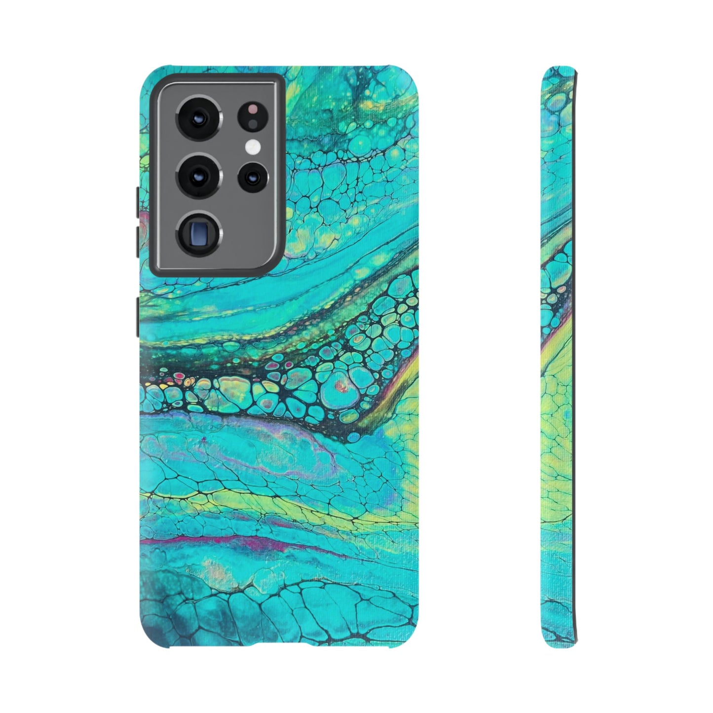 Green Abstract Art Phone Case