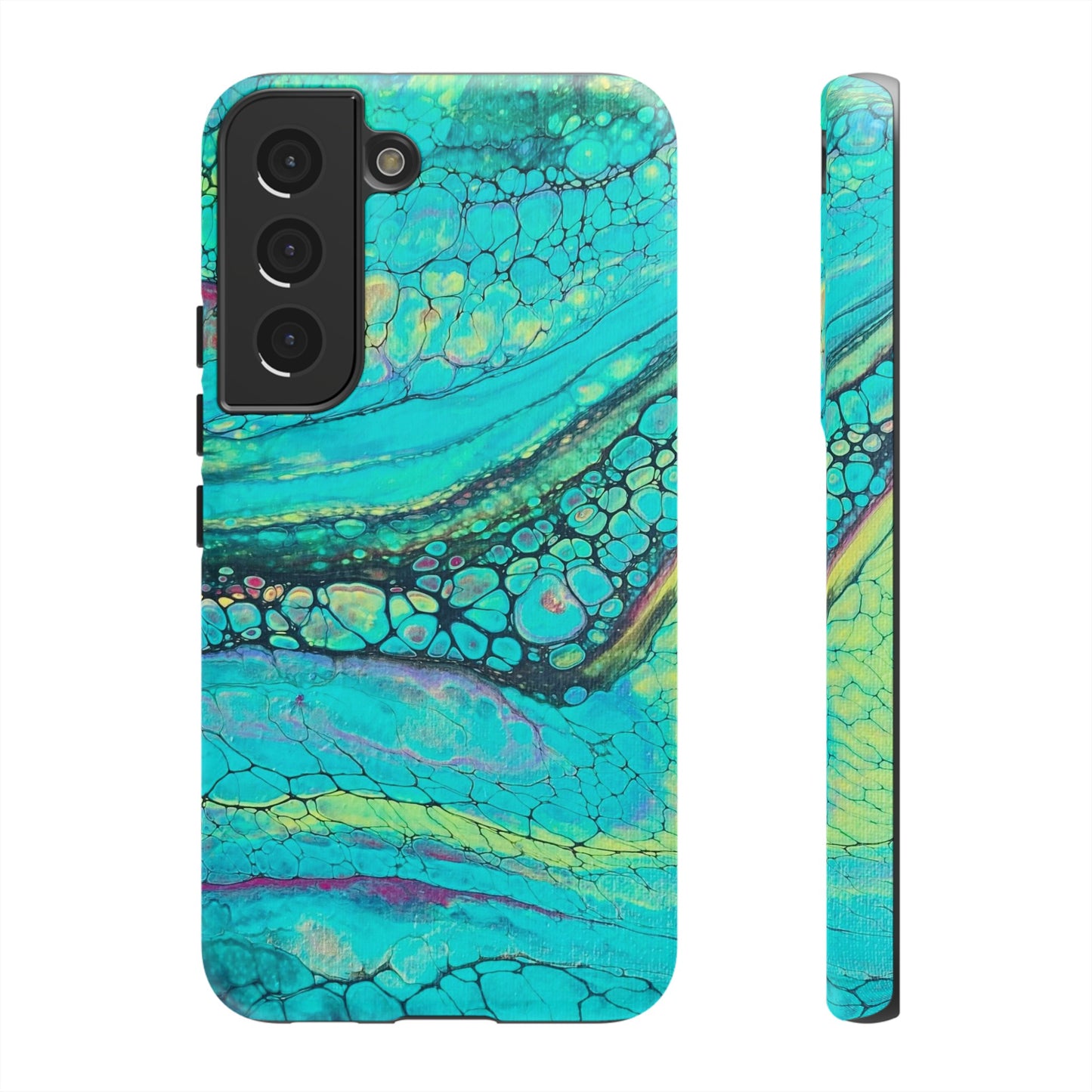 Green Abstract Art Phone Case