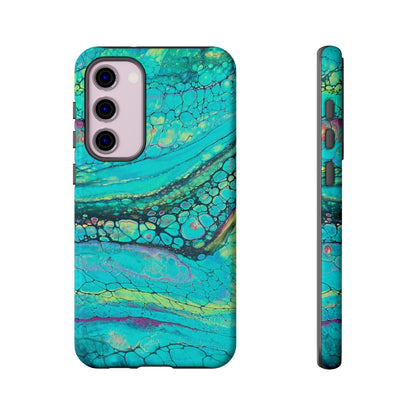 Green Abstract Art Phone Case