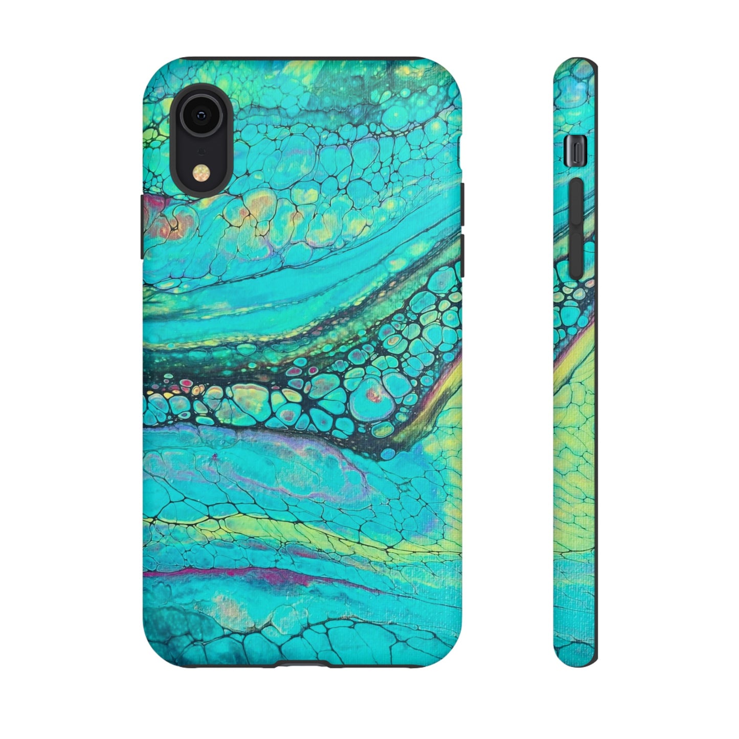 Green Abstract Art Phone Case