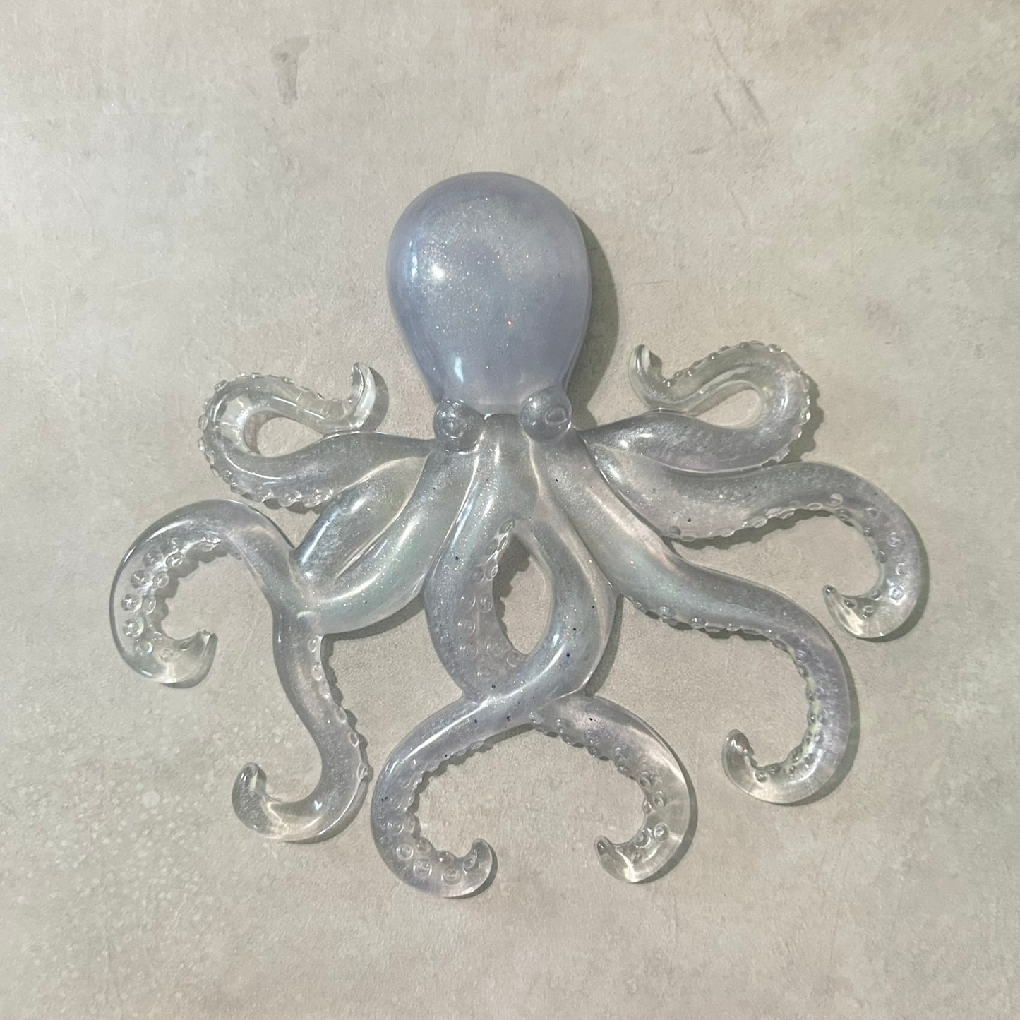 Octopus Wall Decor - Translucent Purple