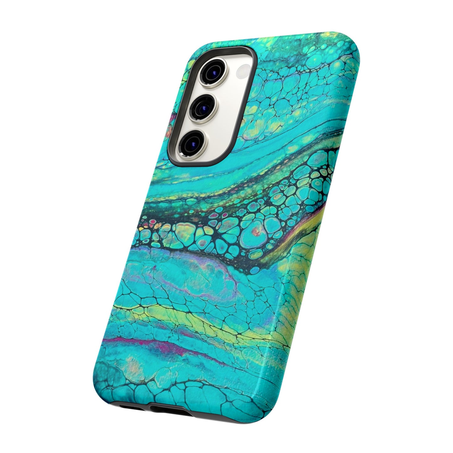 Green Abstract Art Phone Case