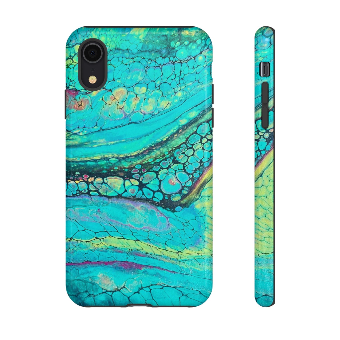 Green Abstract Art Phone Case