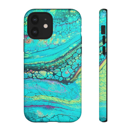 Green Abstract Art Phone Case