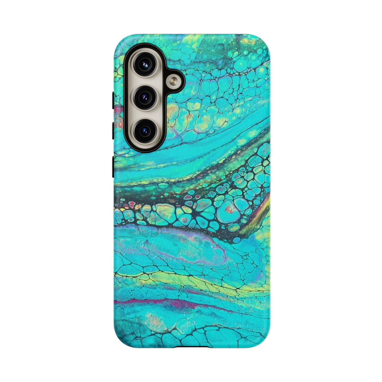 Green Abstract Art Phone Case